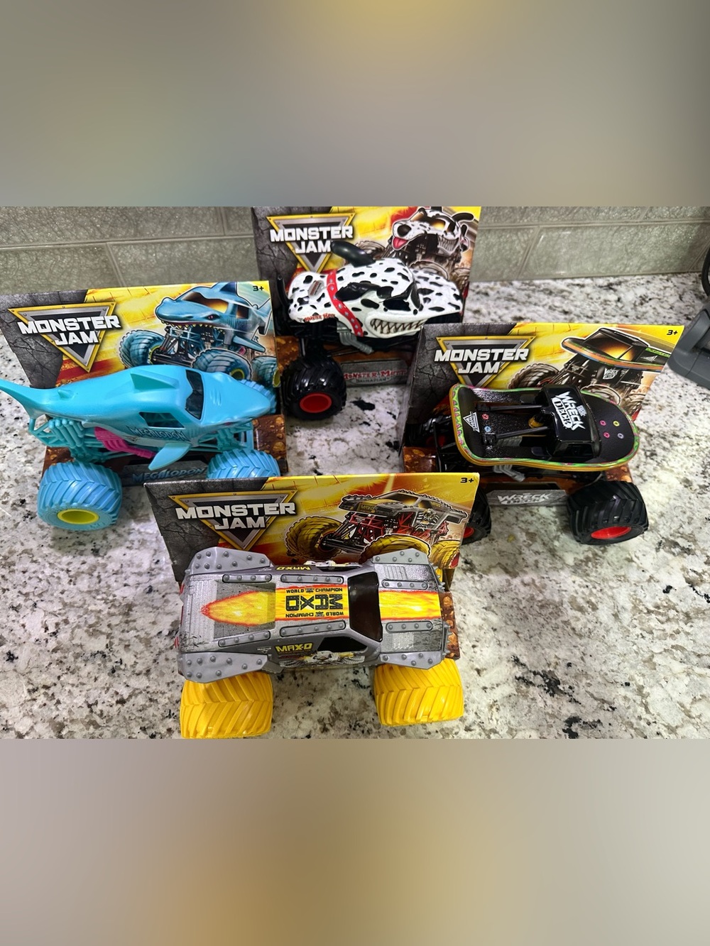 Monster Jam series 29 complete set of 1:24 size trucks.
